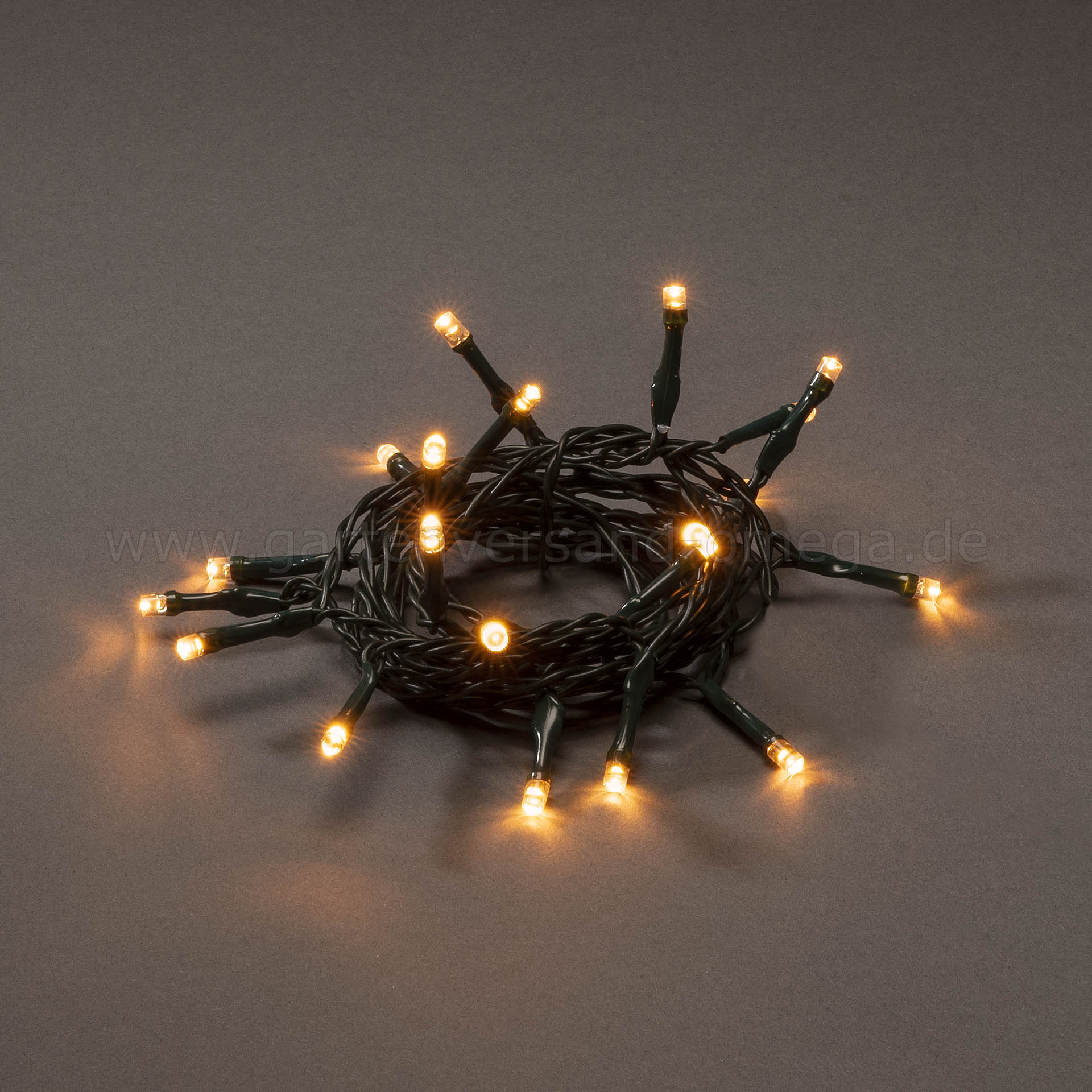 LED Lichterkette Batteriebetrieben Bernstein