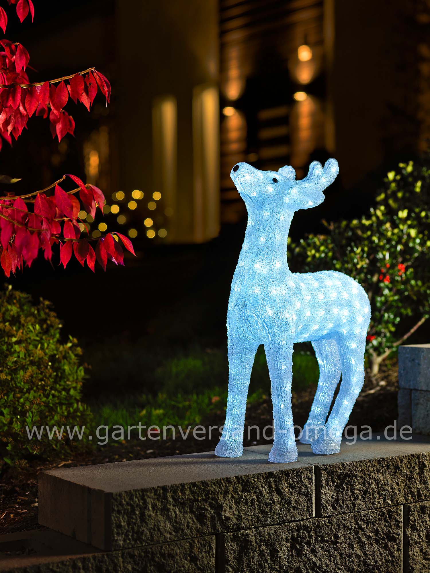 LED-Weihnachtsbeleuchtung Rentier Groß
