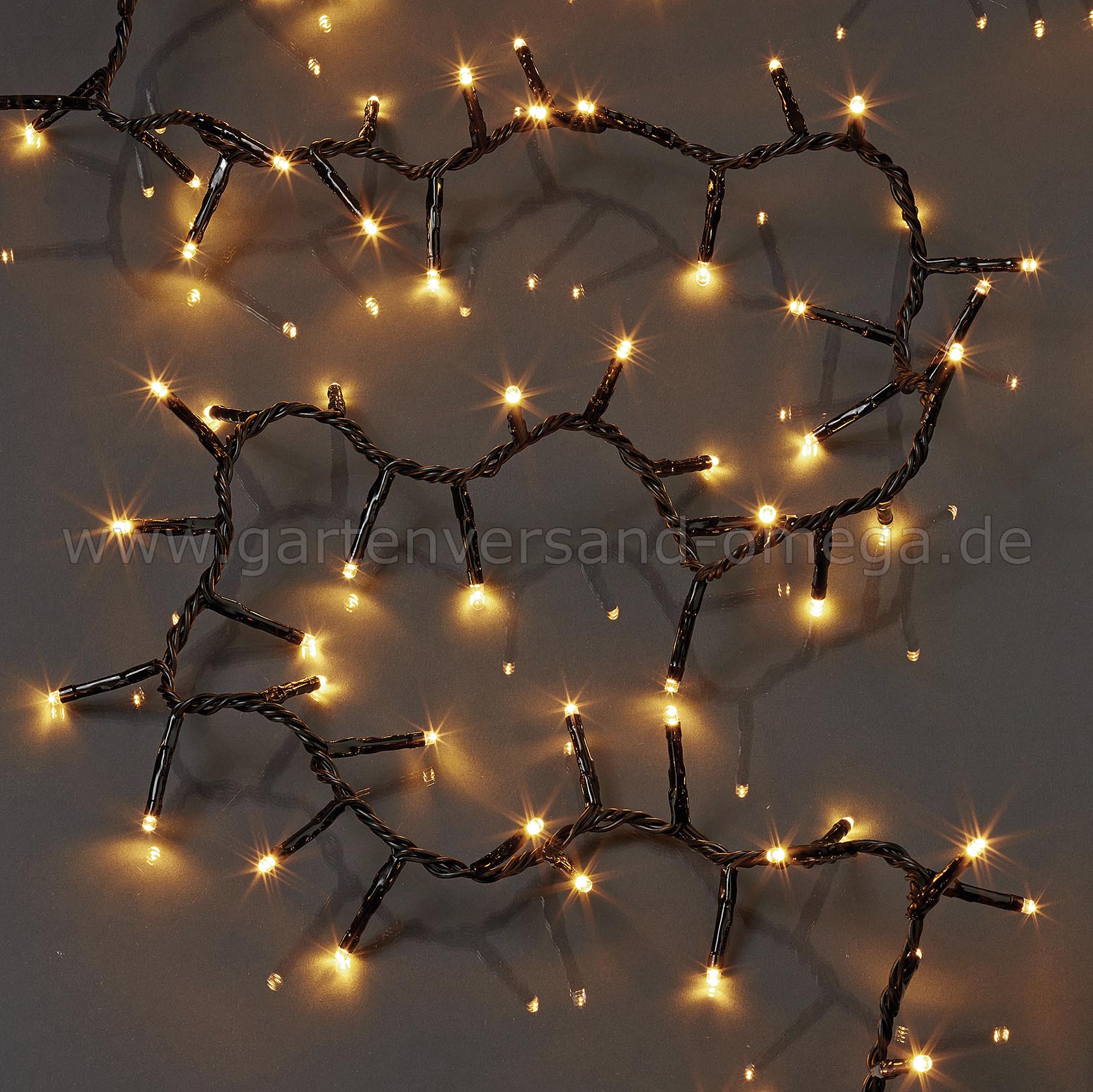 LED App-Clusterlichterkette - Warm-Weiß