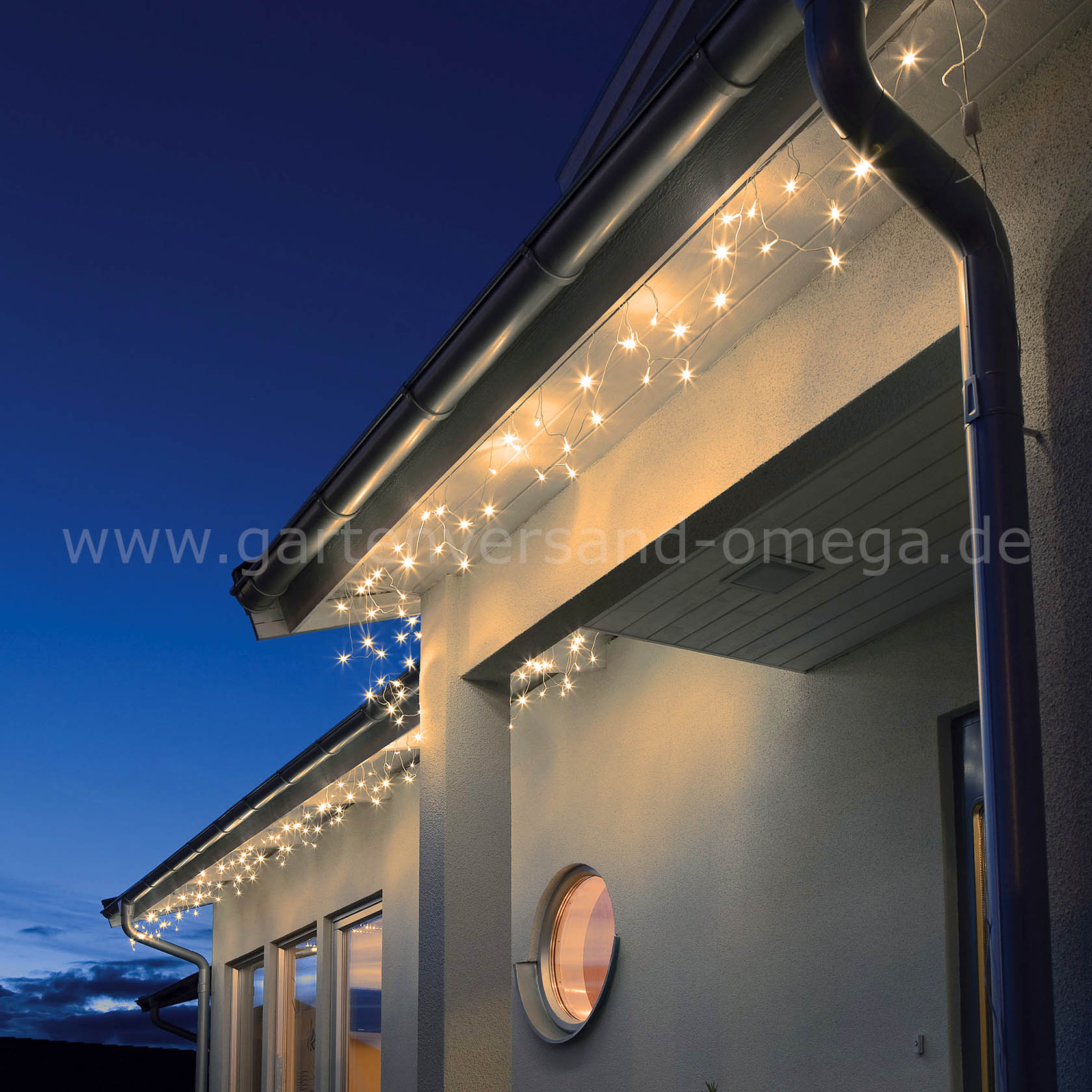 Dachrinnenhaken für Lichtervorhänge und Lichterketten