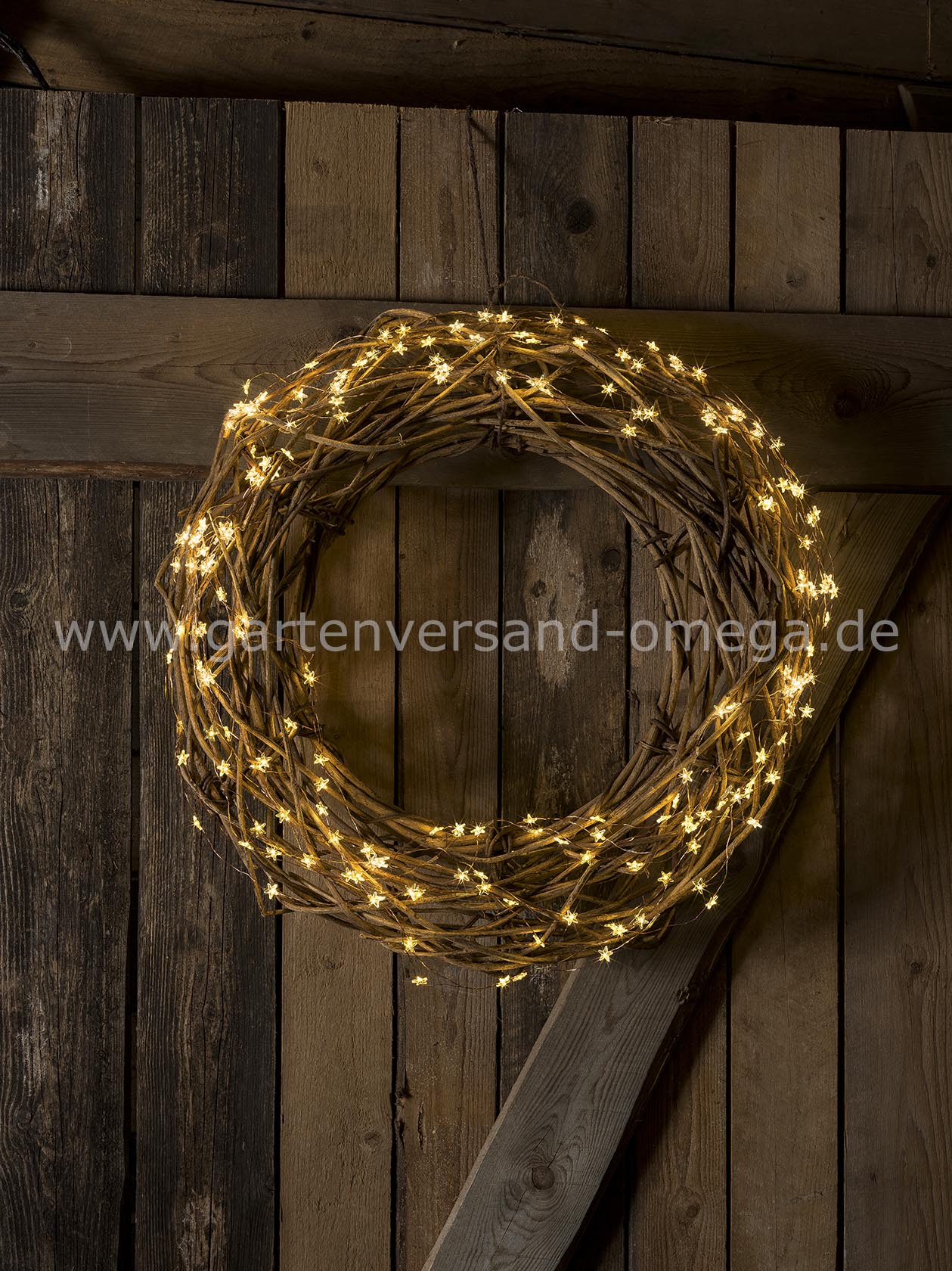 LED Sternenlametta Kupferdraht Gestaltungsidee