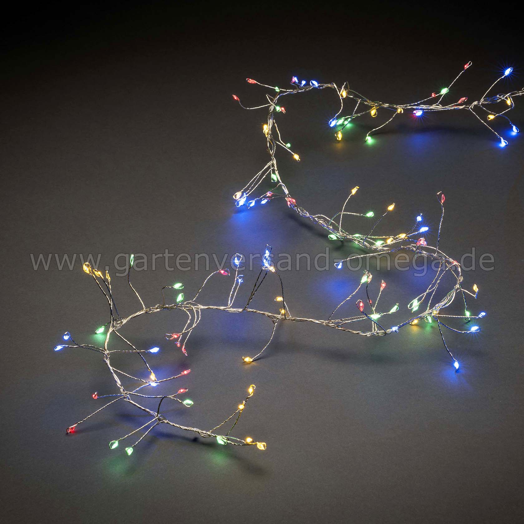 Micro-LED Clusterlichterkette für Innen Bunt