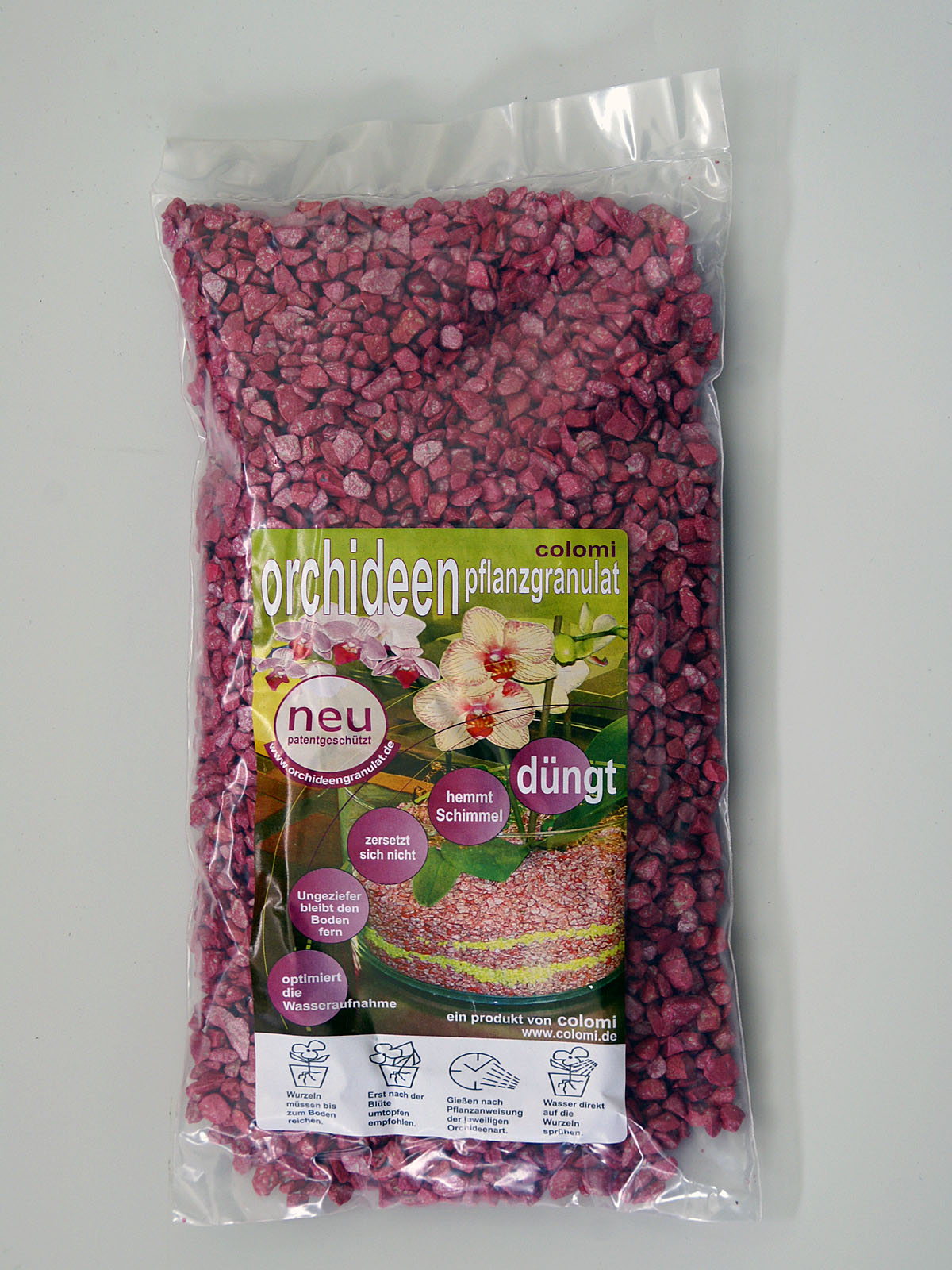 Colomi Orchideengranulat Brombeere Fein