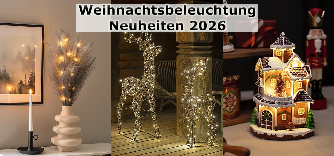 Weihnachtsbeleuchtung Neuheiten 2026