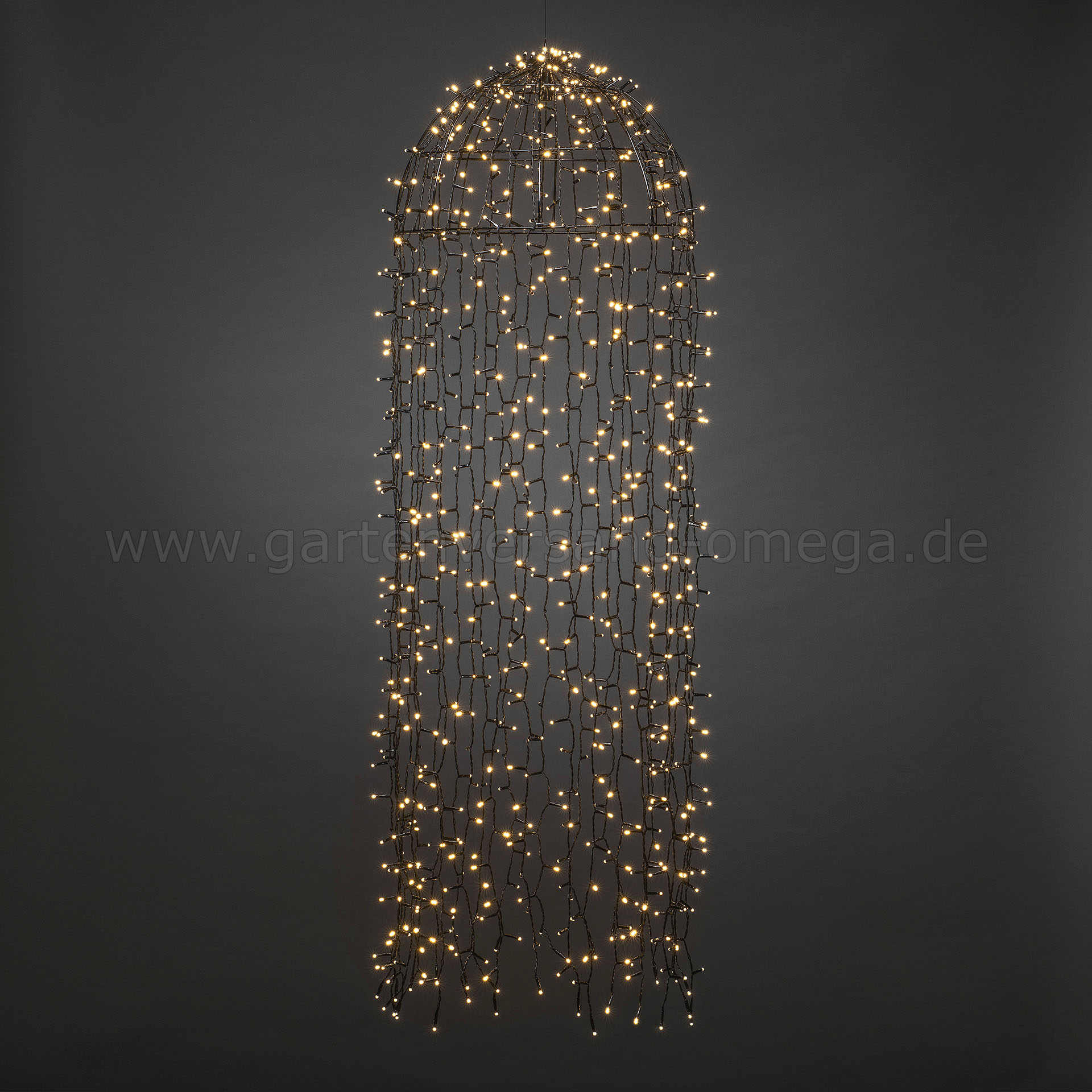 LED-Lichtervorhang Qualle 900-flammig