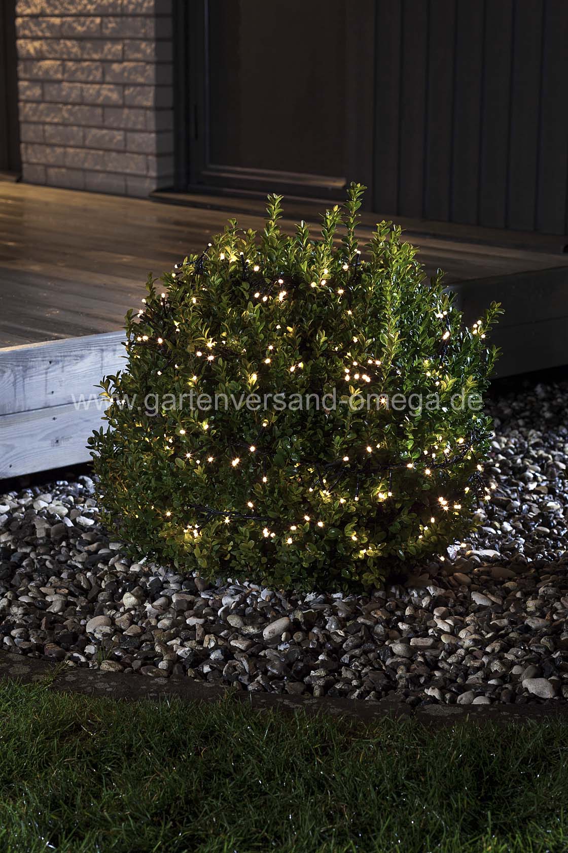 Batterie LED-Lichterkette Cluster 240 mit Lichtsensor
