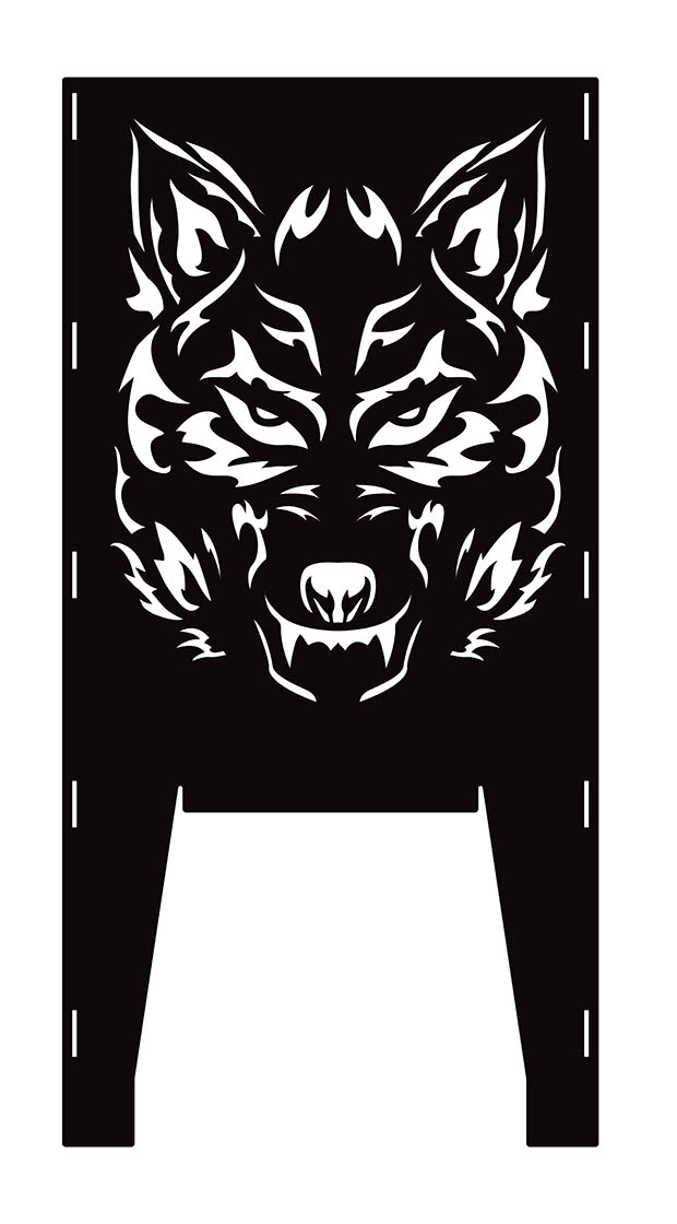Feuerkorb Wolf