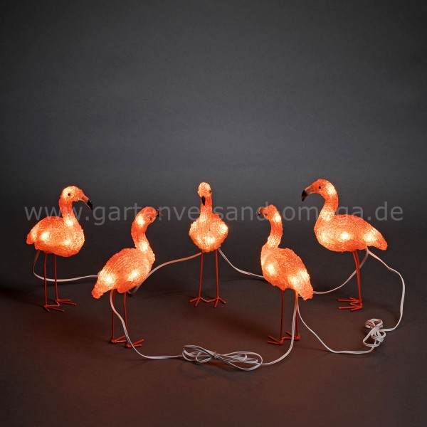 LED Acryl-Flamingos