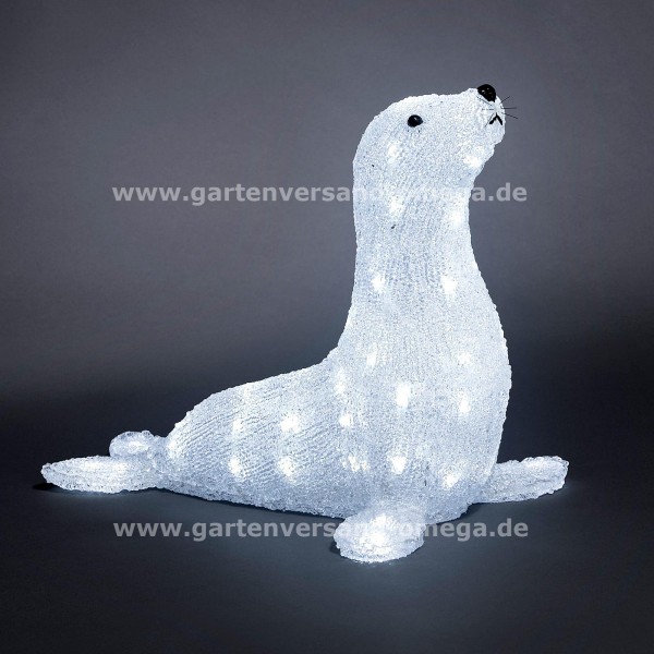 LED Acryl-Seehund