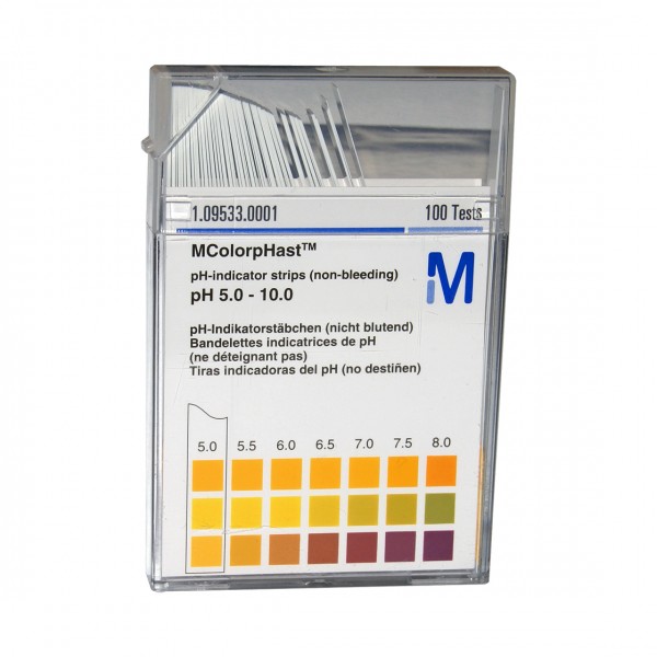 MColorpHast pH-Indikatorstäbchen pH 5,0 bis 10,0
